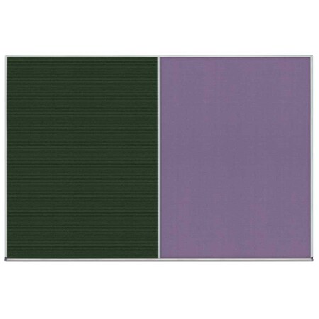 United Visual Products Enclosed Corkboard, 1 Door, 72"x48", 4" Fra UV3405-GOLD-RUBBER